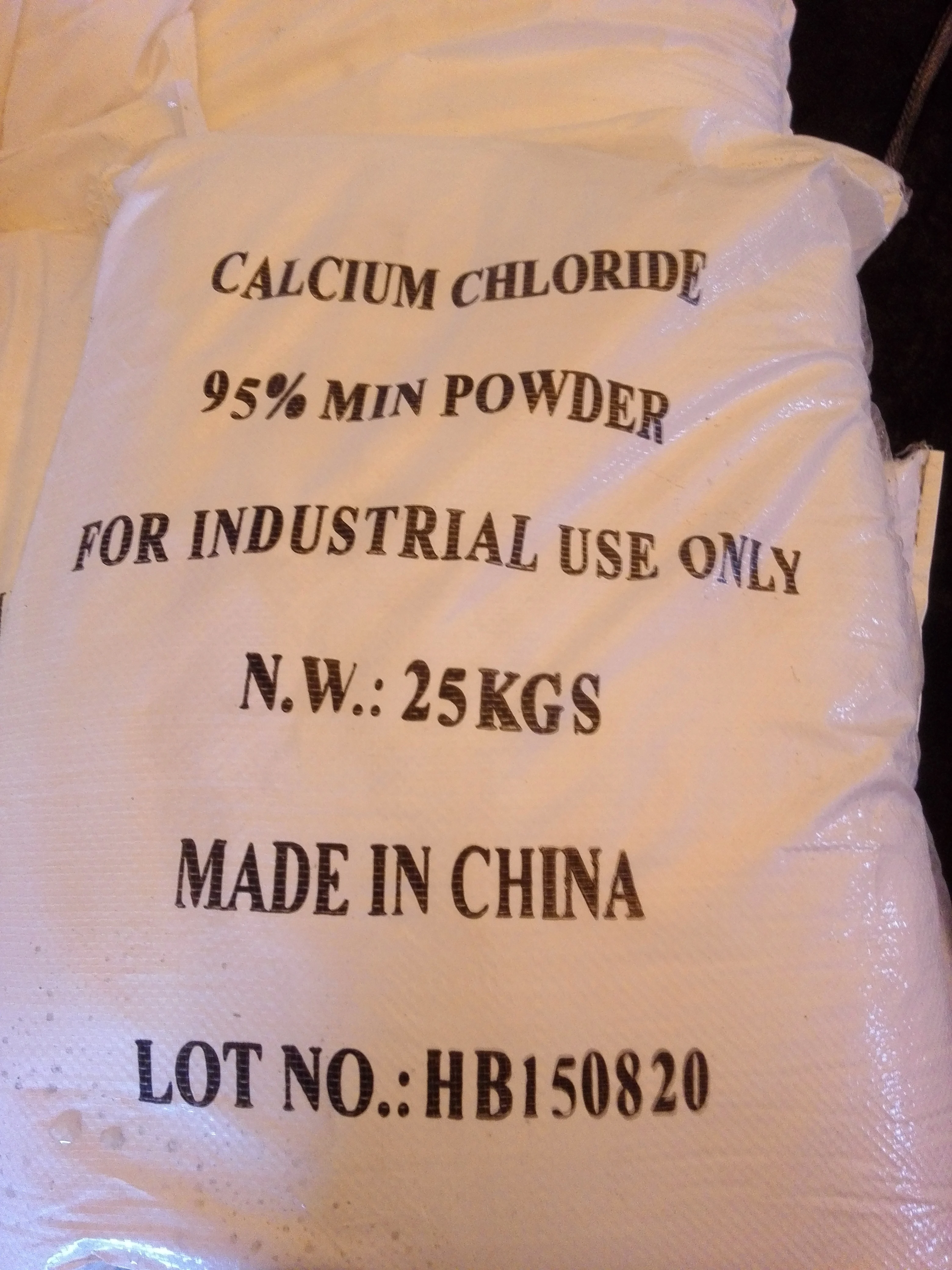 Calcium Chloride Powder 94%,95%,96% min Anhydrous  Manufacture