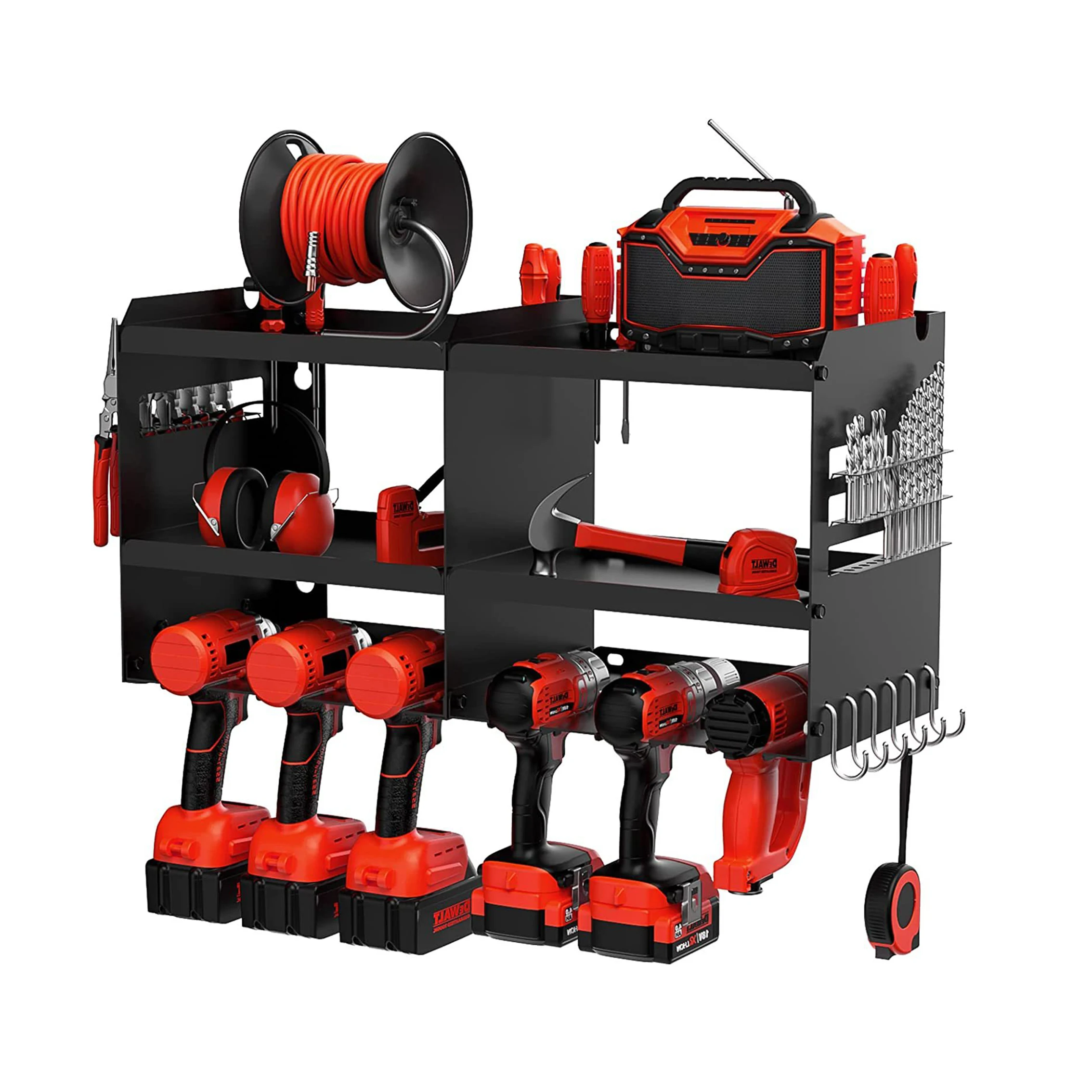power tool storage organizer rack Garage Tool Organizer and Storage Tool Rack