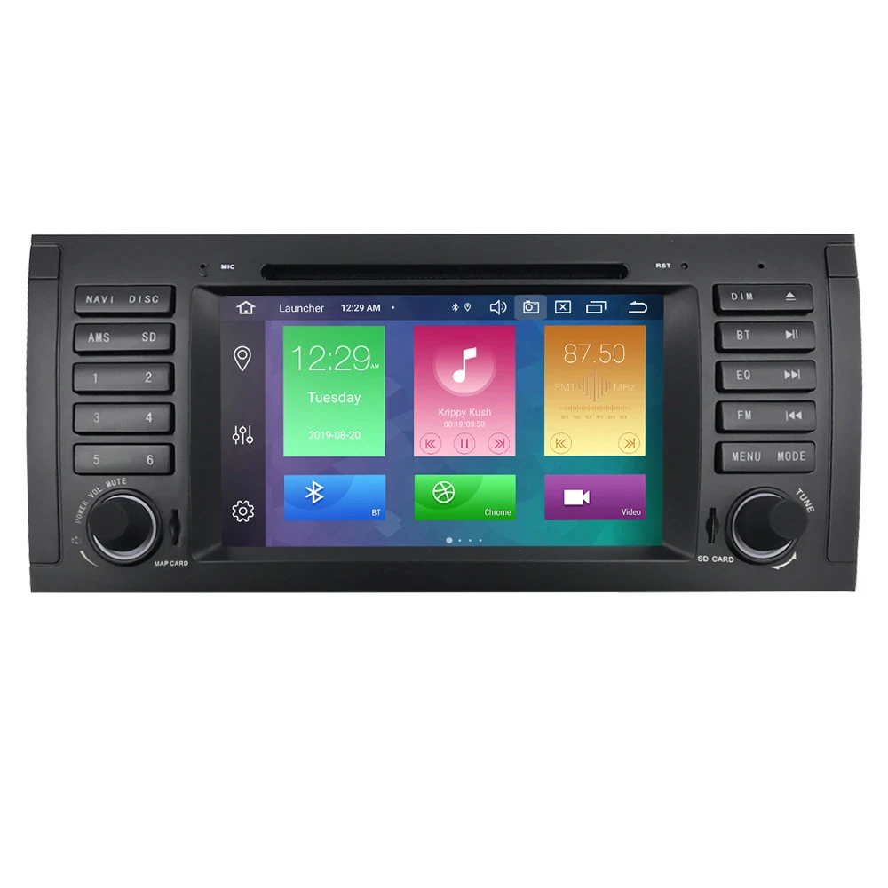 car Stereos Gps radio host DSP TPMS DAB+ 4G Android 10.0 car radio with screen for BMW E39 E38