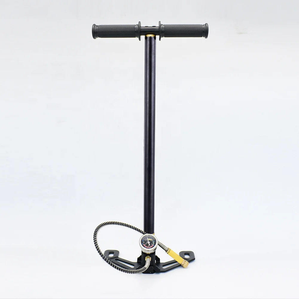 factory wholesale 0-6000bar tungsten steel class 3 manual pump PCP air gun ship tire ball high pressure compressor