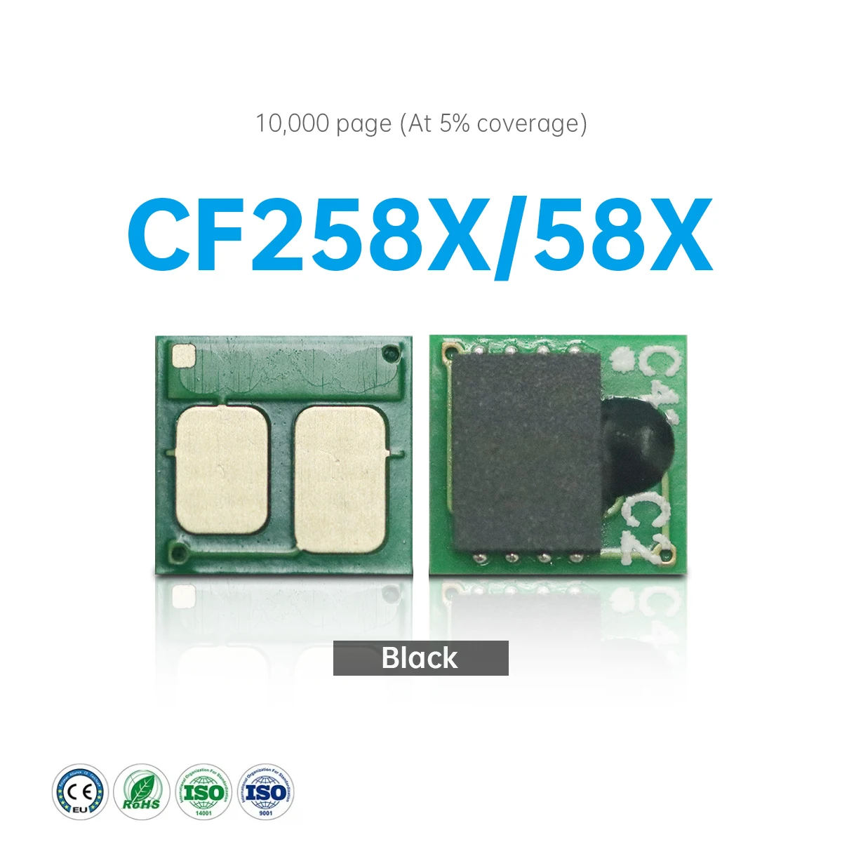 CF258X 58X Toner Chip Cf258 258 Cf258xc Chip De Tonerfor Cf258xc Chip De Toner Oem for HP LaserJet Pro M404N 404DN