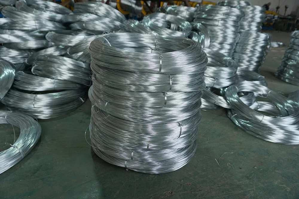 Low Priced DX51D-DX57D Galvanized Iron 22# Steel Wire for Construction and Building Bundling