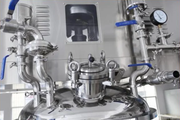 hot sale Cosmetic Cream Hand Hydraulic Lifting Type mayonnaise processing machine vacuum emulsifier mixer