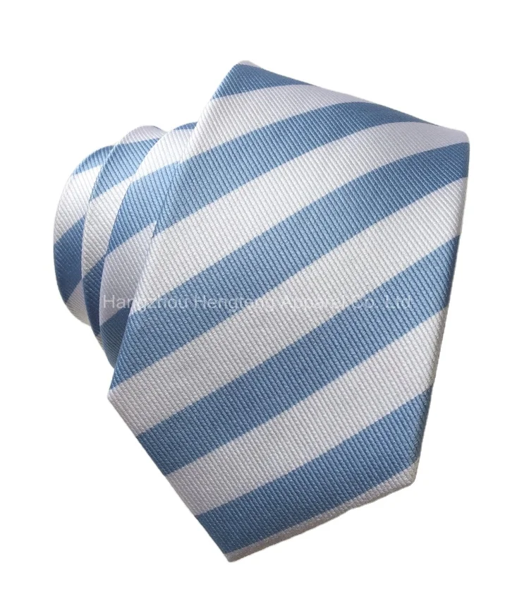 Тканый галстук из чистого шелка в полоску