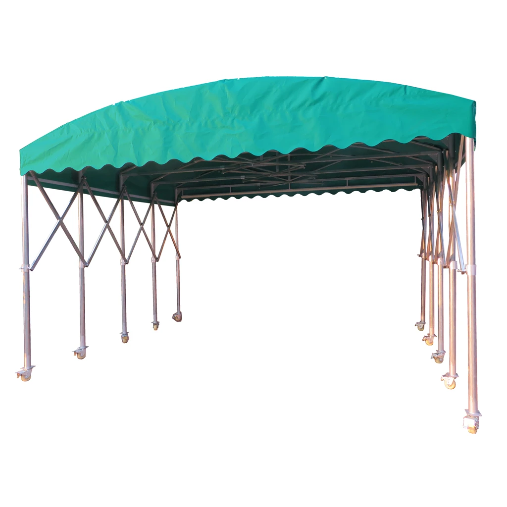 
2021 Dome Shape Easy Up Manual Portable Folding Car Garage Retractable Car Garage Tents 