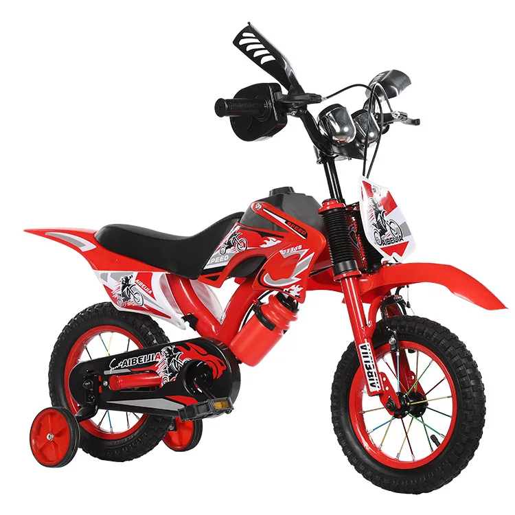 Hot sale motor style of children bicycle kids motorcycle bike