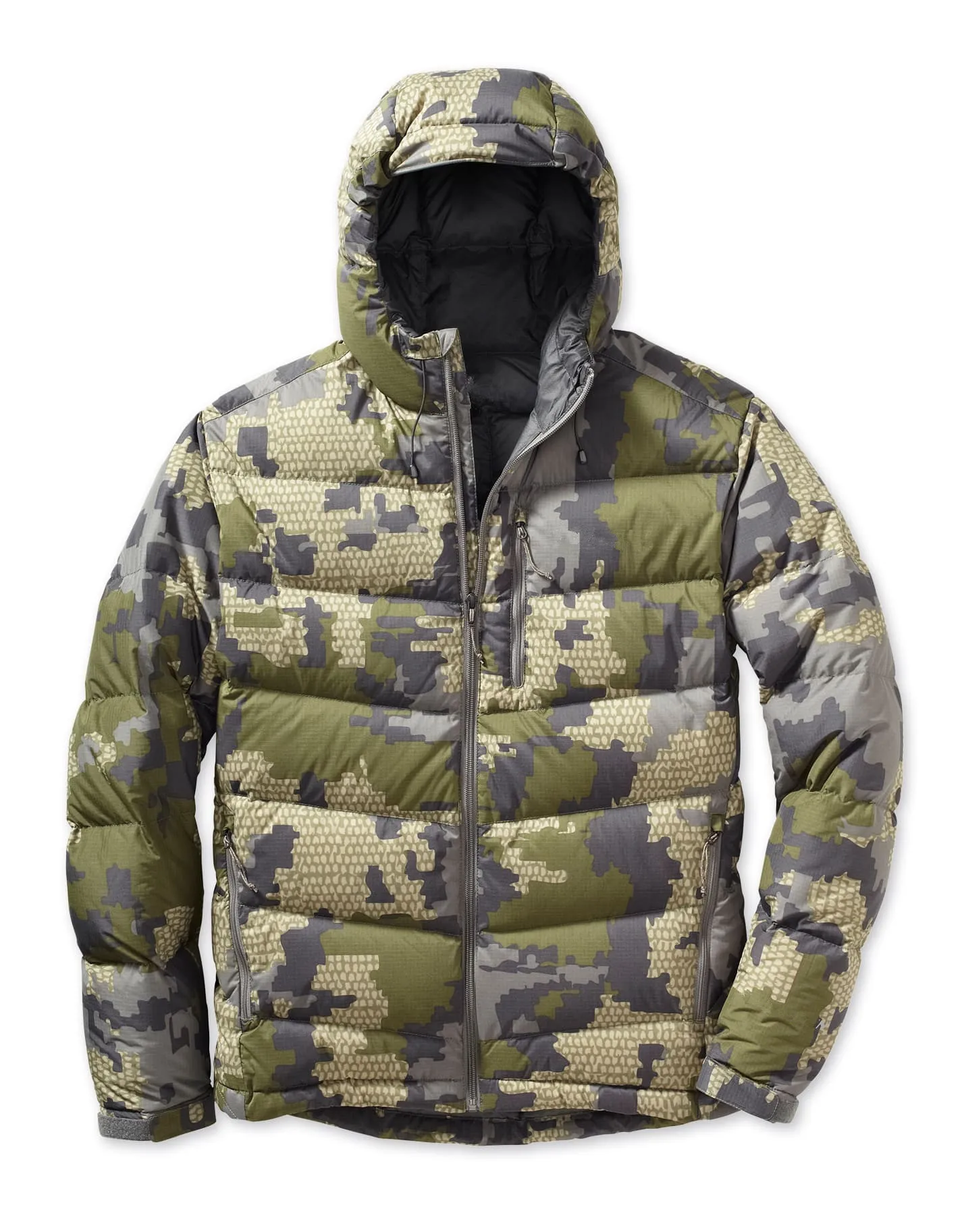 New  Design Camo Down Jacket High Quality Custom Ultra Light Duck Down Filled Winter Hunting Jacket Men