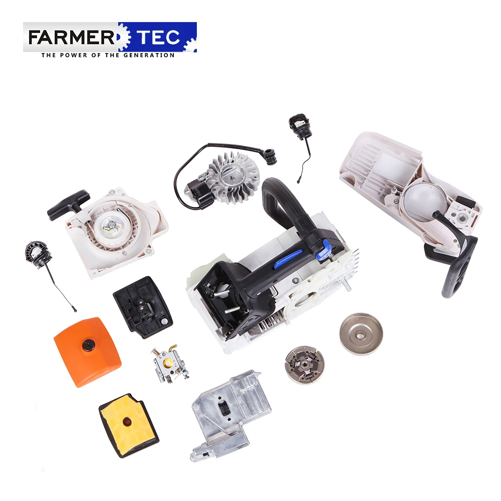 Holzfforma 35.2cc Gasoline ChainSaw spare parts For Stihl MS200T 020T MS192 MS193 T petrol Chainsaw Complete Parts