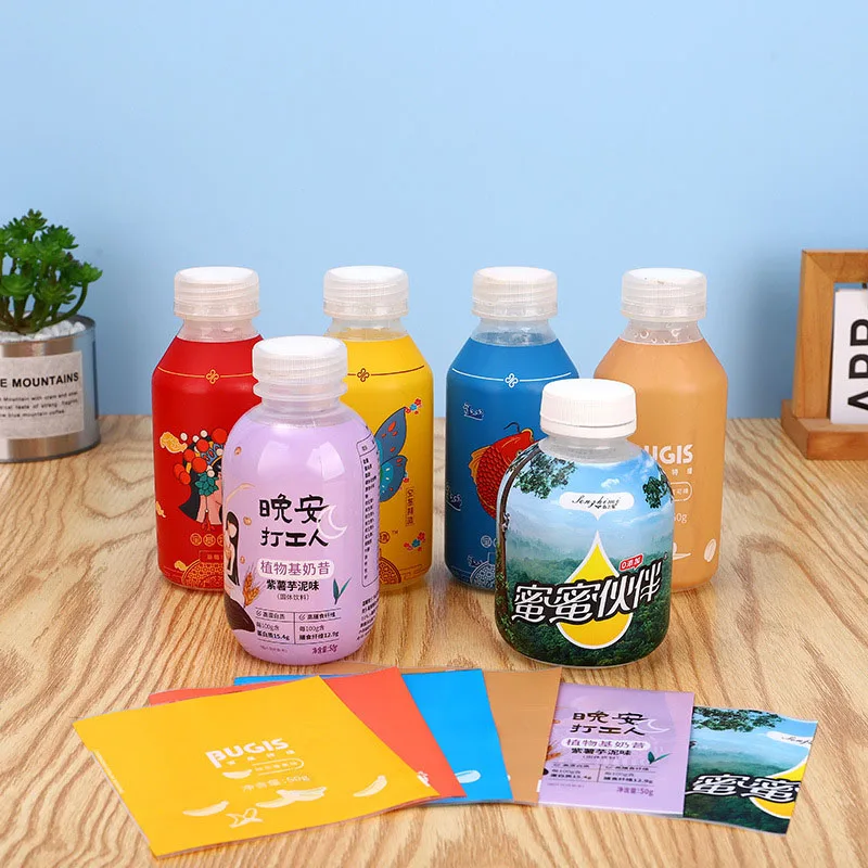 Low MOQ Packaging Custom Printing High Quality Product Certification Durable Waterproof Shrink Bottle Sleeve Label Shrink Label
