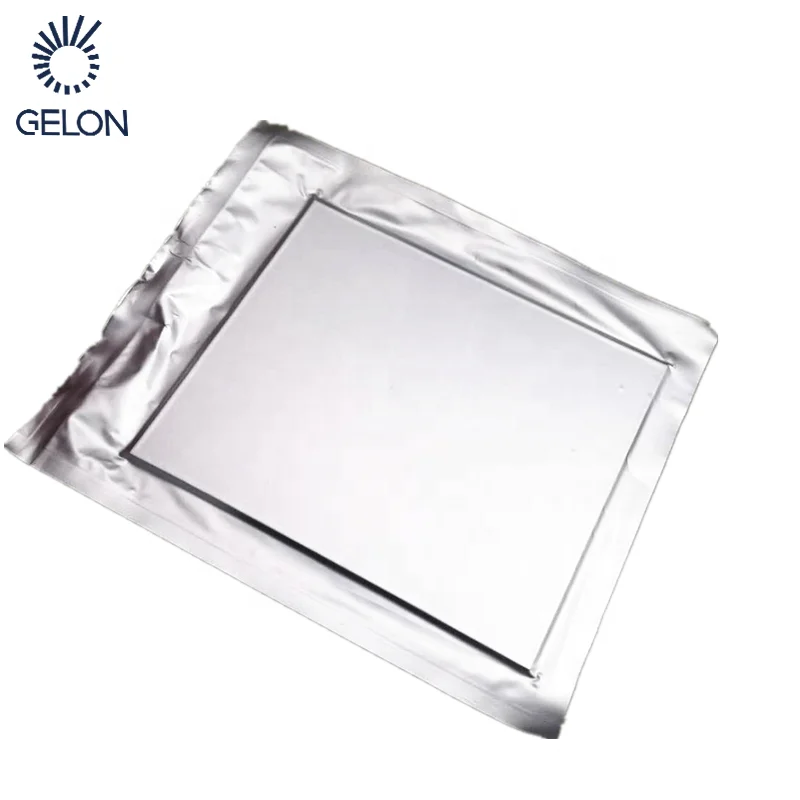 Li-Ion Battery Cathode - Aluminum Foil Double Side Coated by Li-NCM (5:2:3 ) (241mm L x 200mm W x 0.103mm T) 5 sheets/bag