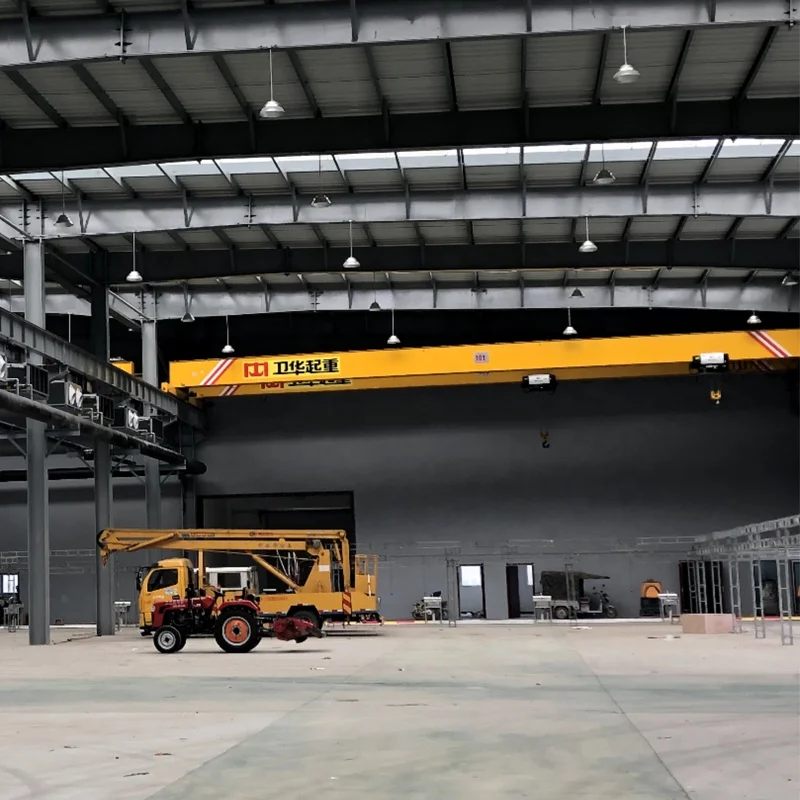 Light Maintenance New Type Low Headroom Single Girder Overhead Bridge Crane 10 ton with CE