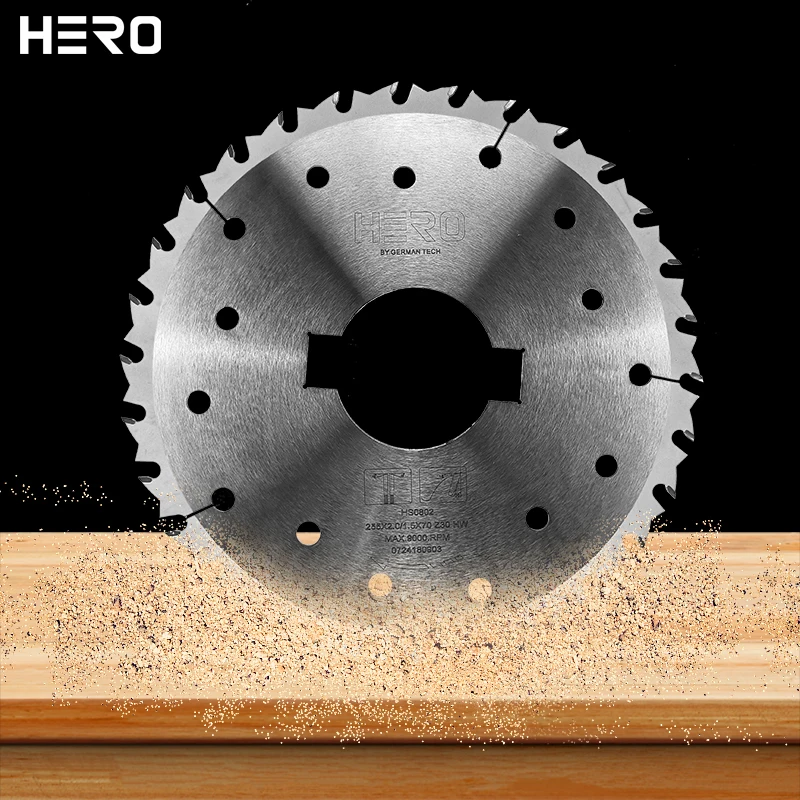 HERO FreeSample Multi-Ripping Circular Saw Blade Dado Dyablo Circe Mata Gergaji Lama Per Legno Sega Da Banco Legno