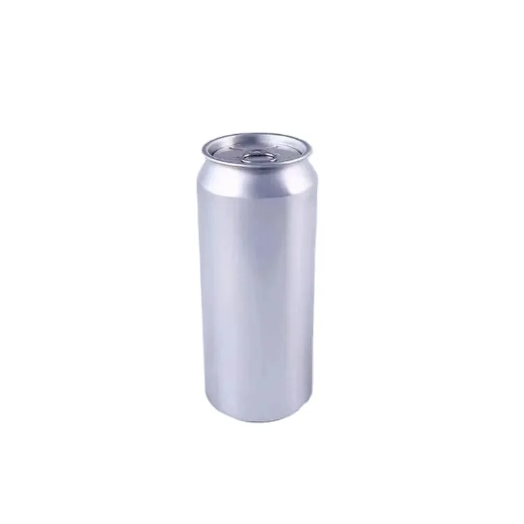 High Quality Customized 330ml 473ml Aluminum Beer Soda Beverage Cans Blue White Black Lids Industrial Wine Packaging