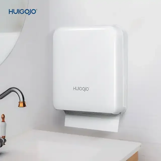Wall Mounted Big Capacity Z N Fold Paper Towel Dispenser Modern Compact Design