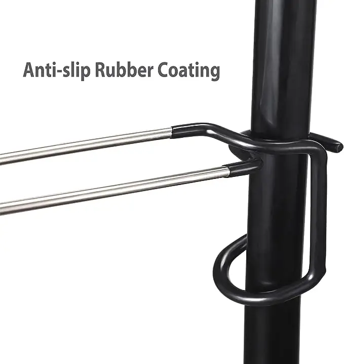 Factory Wholesale Outdoor Camping Stainless Steel Lantern Hook Portable Non-Slip Tent Lamp Hook Cup Holder for Fishing Hunting