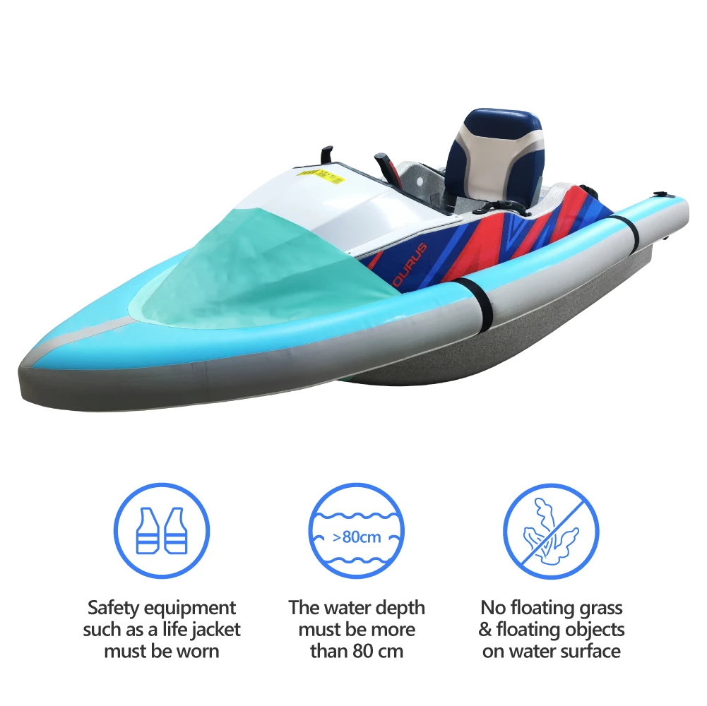 Factory Direct Sale Kart Boat Electric Rush Wave Go Mini Jet Karting for 15000w 15kw Electric Kart Boat