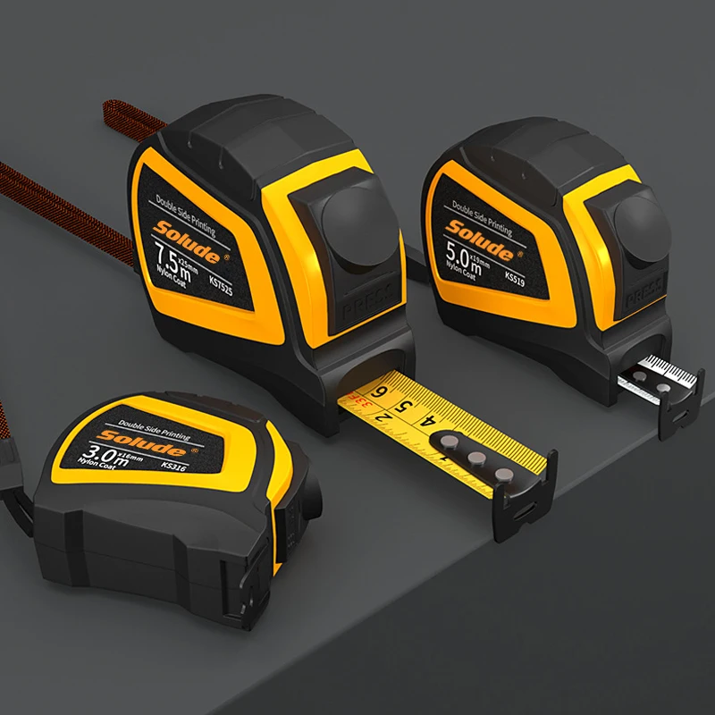 Measure Tape 3m 5m 7.5m 10m Professional Long Metal Heavy Duty Retractable Tape Measure