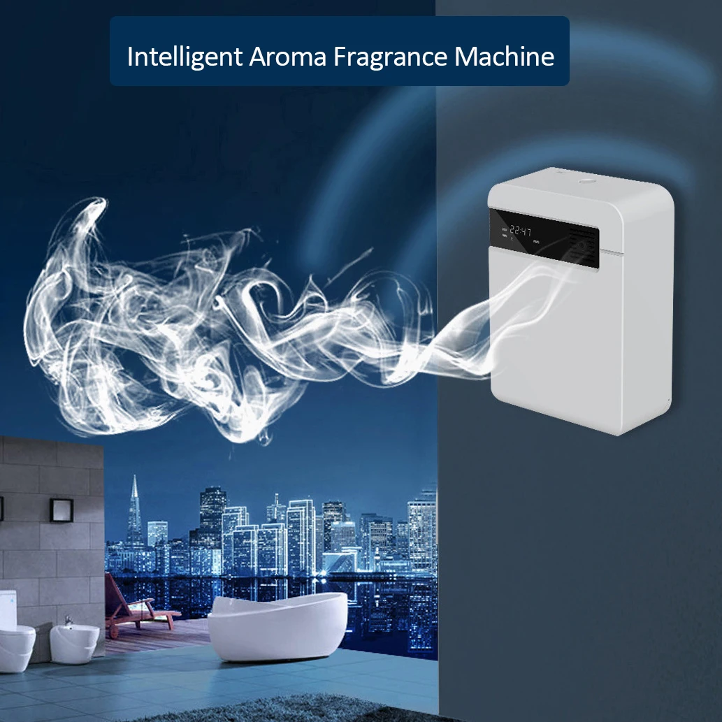 WIFI Electric Aroma Diffuser Air Freshener Room Fragrance Perfume HVAC Flavoring for Home Appliance Office Hotel Scenting Device