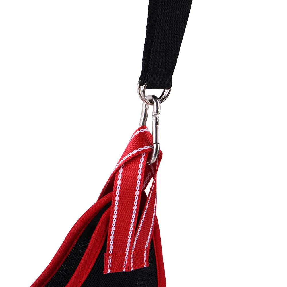 11 pcs Pet Red Style Dog Grooming Hammock Kit Comb Hair Nail Clipper Pet Manicure Tools Brush Gloves