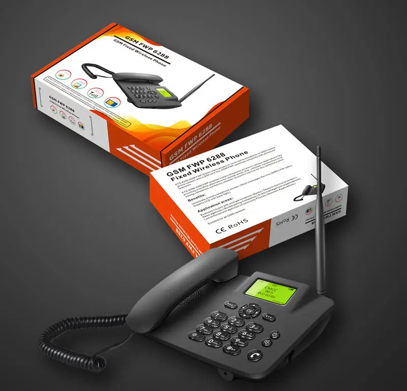 2G 3G 4G TERMINAL Desktop Telephone Fixed Wireless Fwp Sim Card GSM Cordless Phone