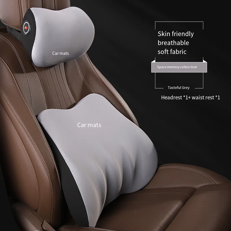 Chevrolet Cayenne Car Headrest Neck Pillow Memory Foam Lumbar Support Easy Installation Sports Business Fashion Seat Opp Bag