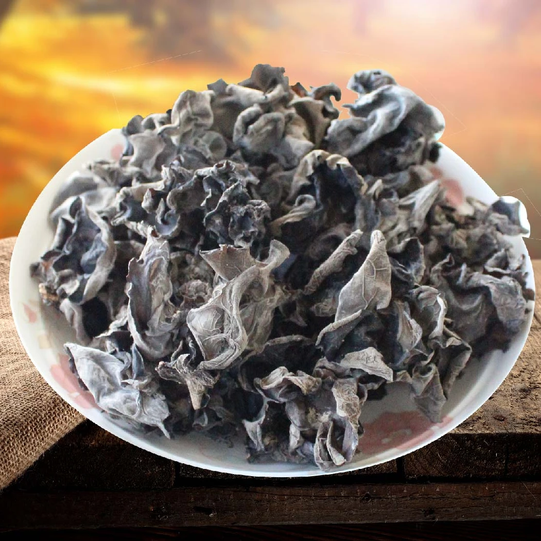 Factory wholesale crisp delicious high quality dry black fungus