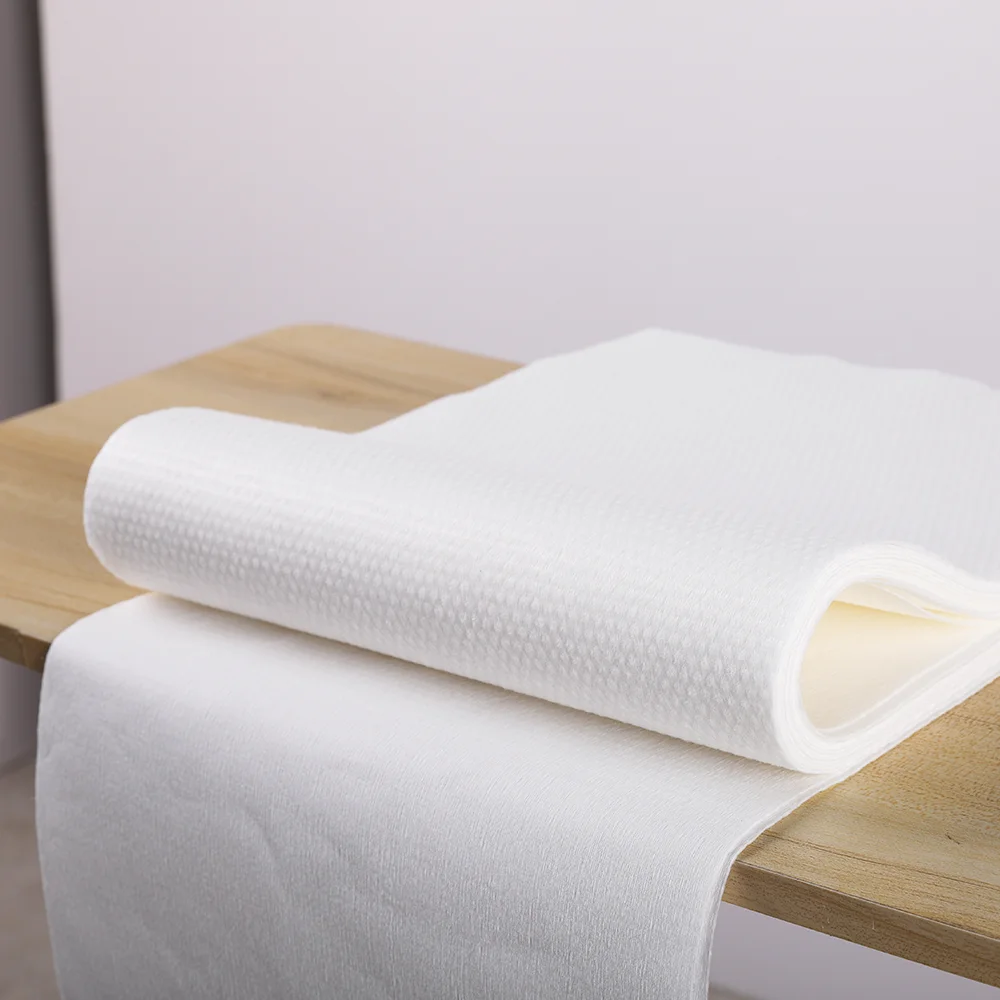 China Manufacturer Spa Disposable Hair Towel Travel Non Woven Disposable Towel for Hotel Beauty Salon