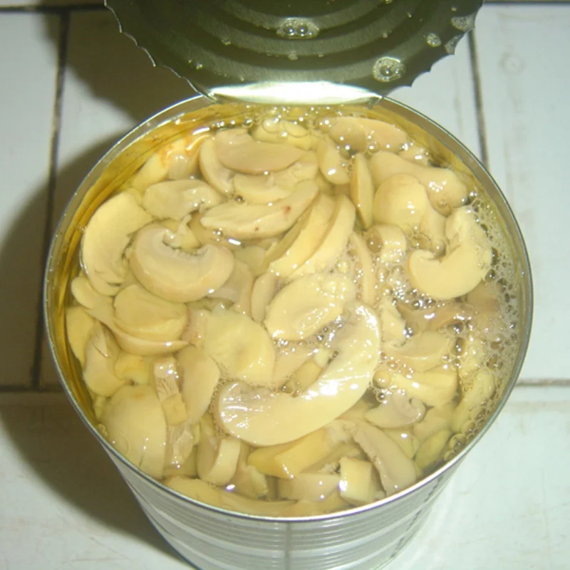 Factory price canned mushroom slices canned mushrooms in brine