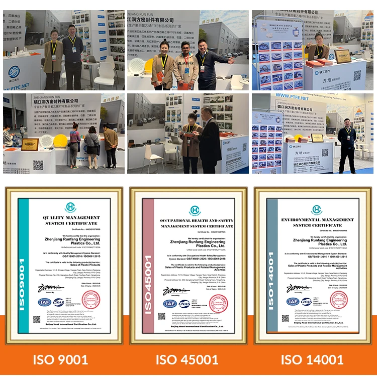 PCTFE пластиковая низкотемпературная прокладка/шайба/прокладка из ПТФЭ уплотнительное кольцо