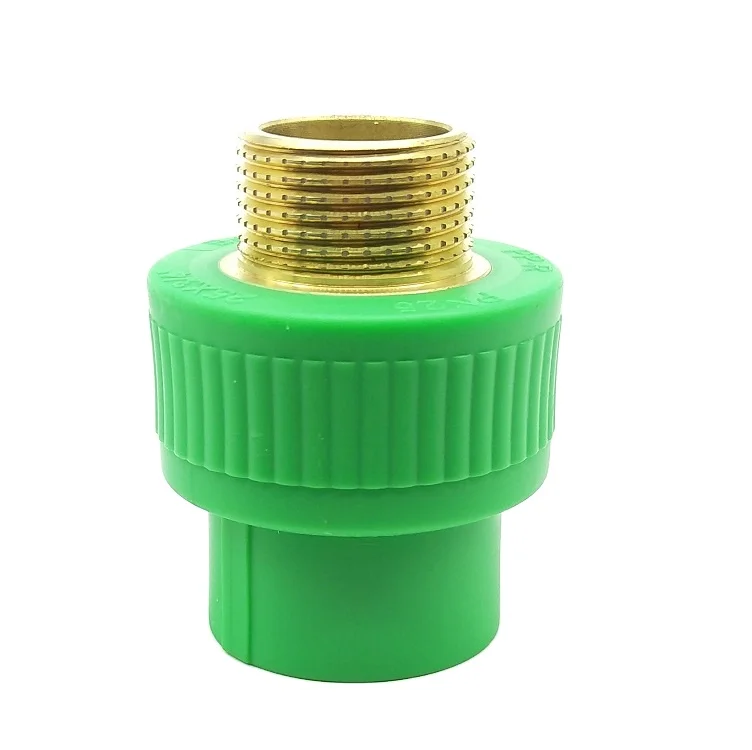 ppr socket male socket female socket  brass thread ppr fitting brass insert fitting