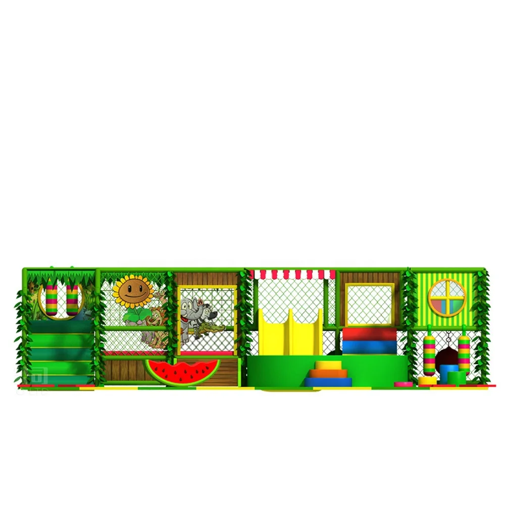indoor mall kids games baby toy center forest play grounds equipment