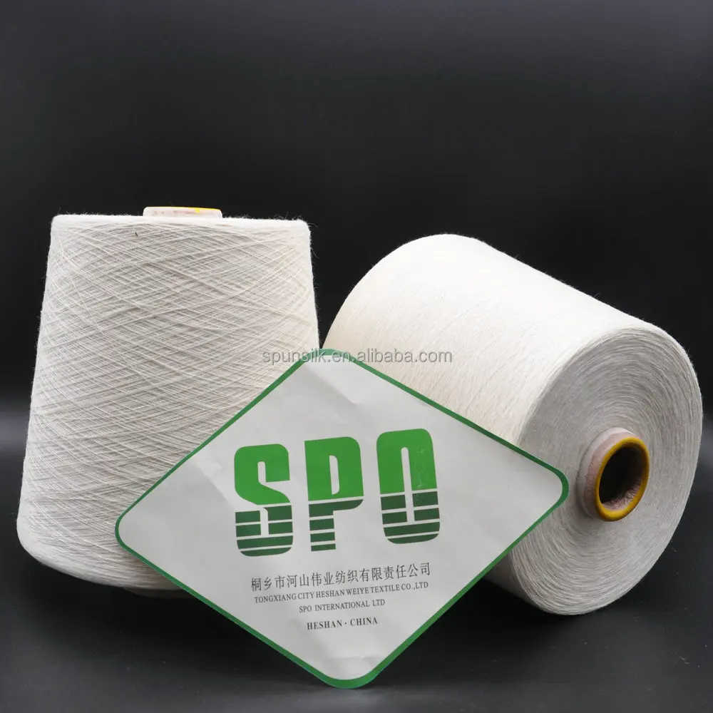 Golden Supplier SPO Sustainable Reeled Silk Yarn 2/60Nm Mulberry Raw Silk Yarn