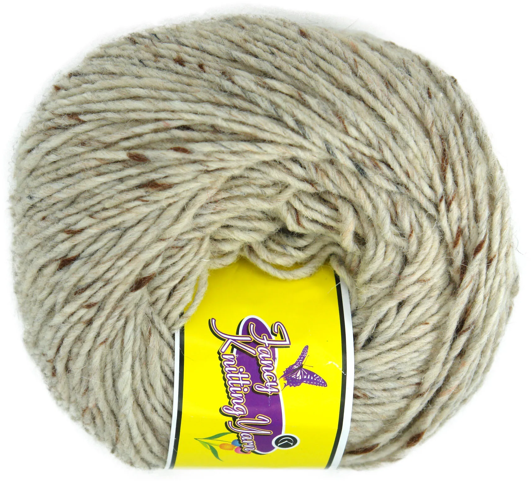 Spun raw silk hanks yarn for weaving