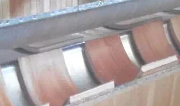 Saga HF curved plywood press for furniture of fast gluing