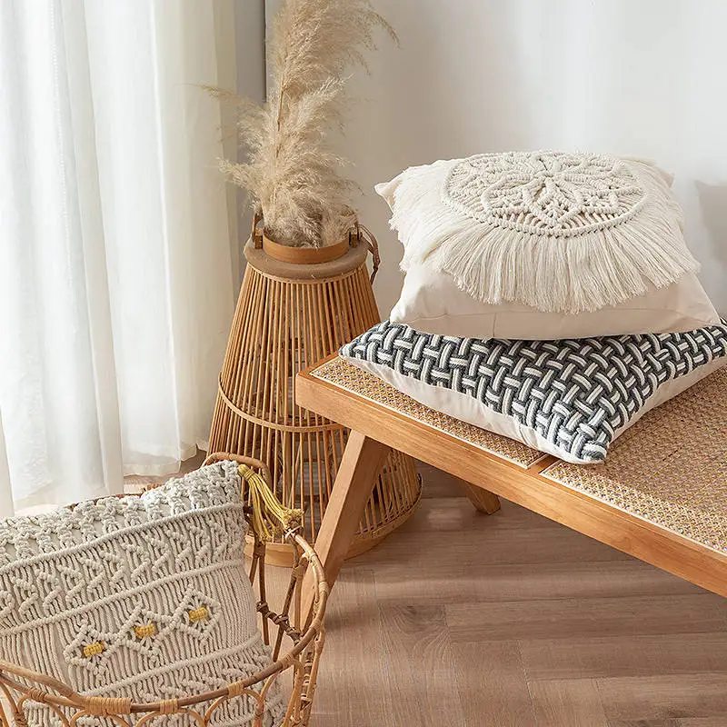 Soft Striped Corduroy Decorative Euro Throw Pillow Covers for Couch Sofa Bedroom