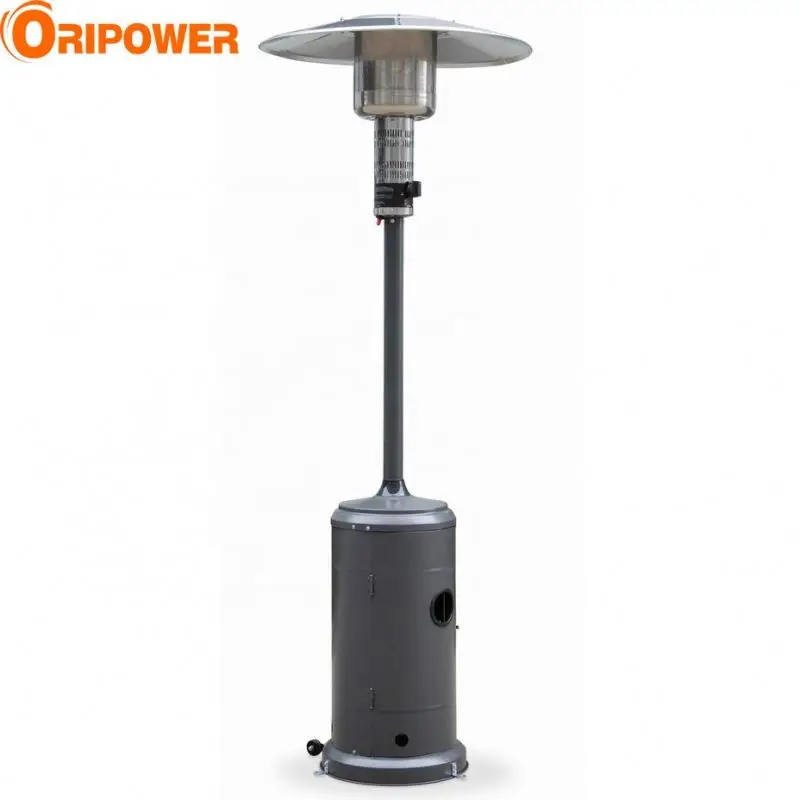 Standard Flame Patio Gas Heater with CE approval, black patio heater