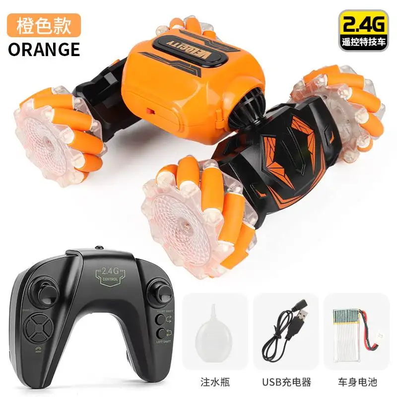 Mini High Speed 4X4 Off Road Remote Control Toys Hand Control Watch 360 RC Swing Stunt Kids Twists Car