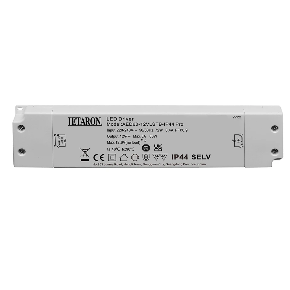 Led treiber 12v led trafo netzteil 230v auf Диммируемый светодиодный драйвер мини-источник питания 60W LED
