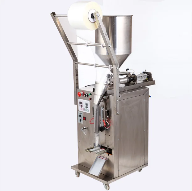 Automatic Ketchup Stick Round Corner Honey Sachet Filling Packing Machine
