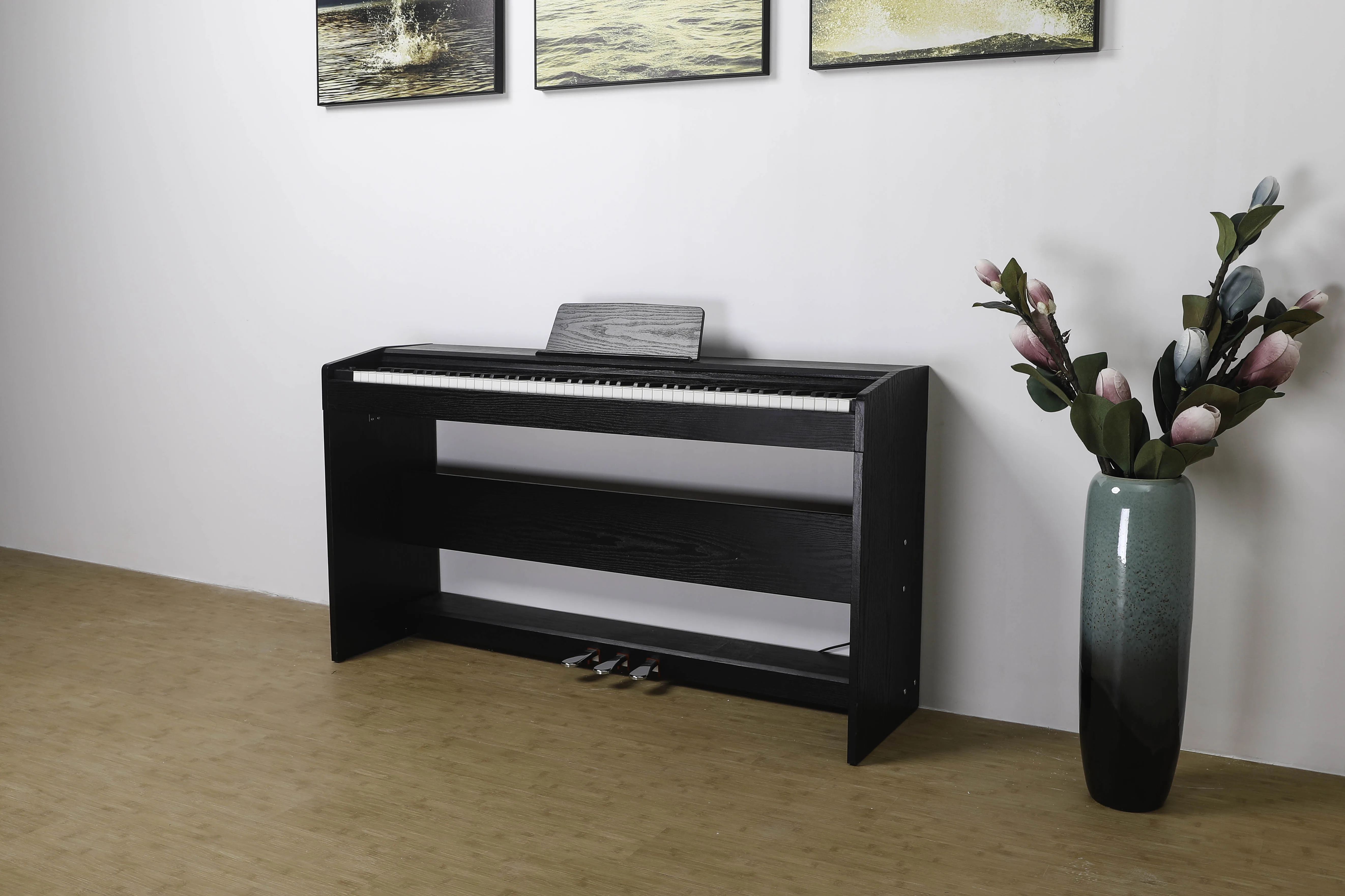 Wholesale Price Electric Keyboard Style XH-8801 Black Color Upright 88-Keyboard Digital Piano