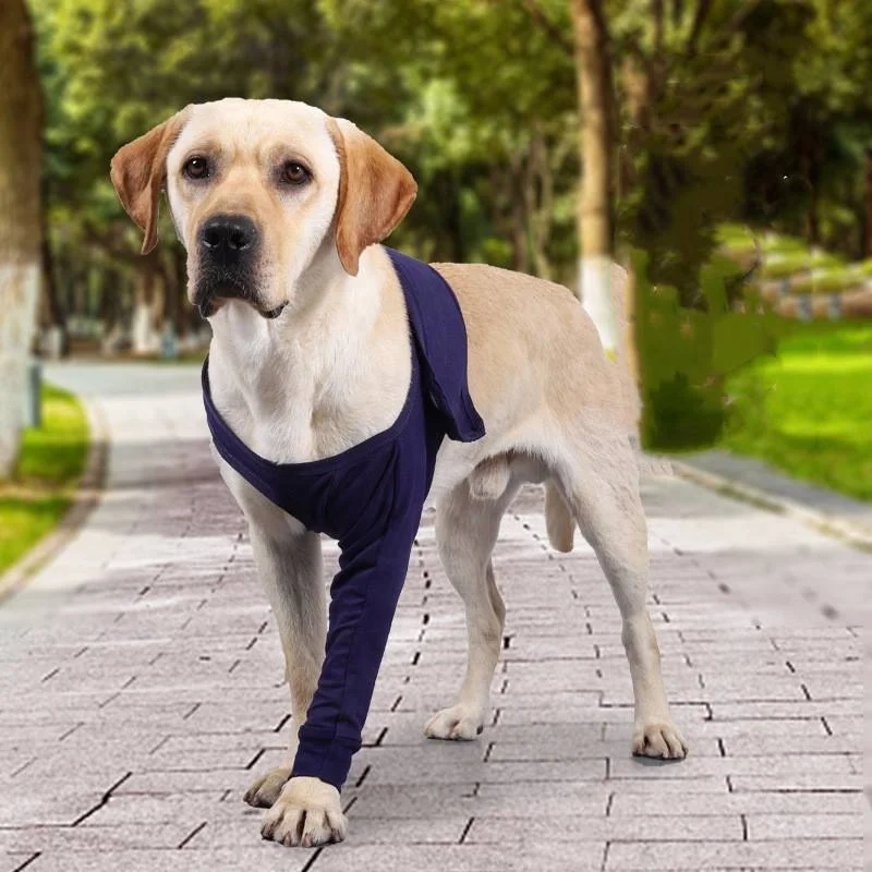 Dog Leg Sleeve to Stop Licking, Cone Collars Alternative, Scratch Resistant Wear Resistant Dog Recovery Sleeve