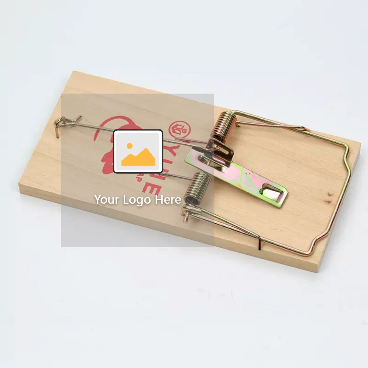 Custom Animal-Friendly Reusable Spring Rodent Mouse Trap Wooden Mousetrap Mice Killer Traps