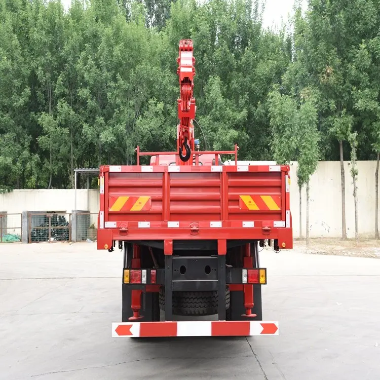 Guo Liu Dongfeng Changxing D3 single bridge 12 tons on board crane