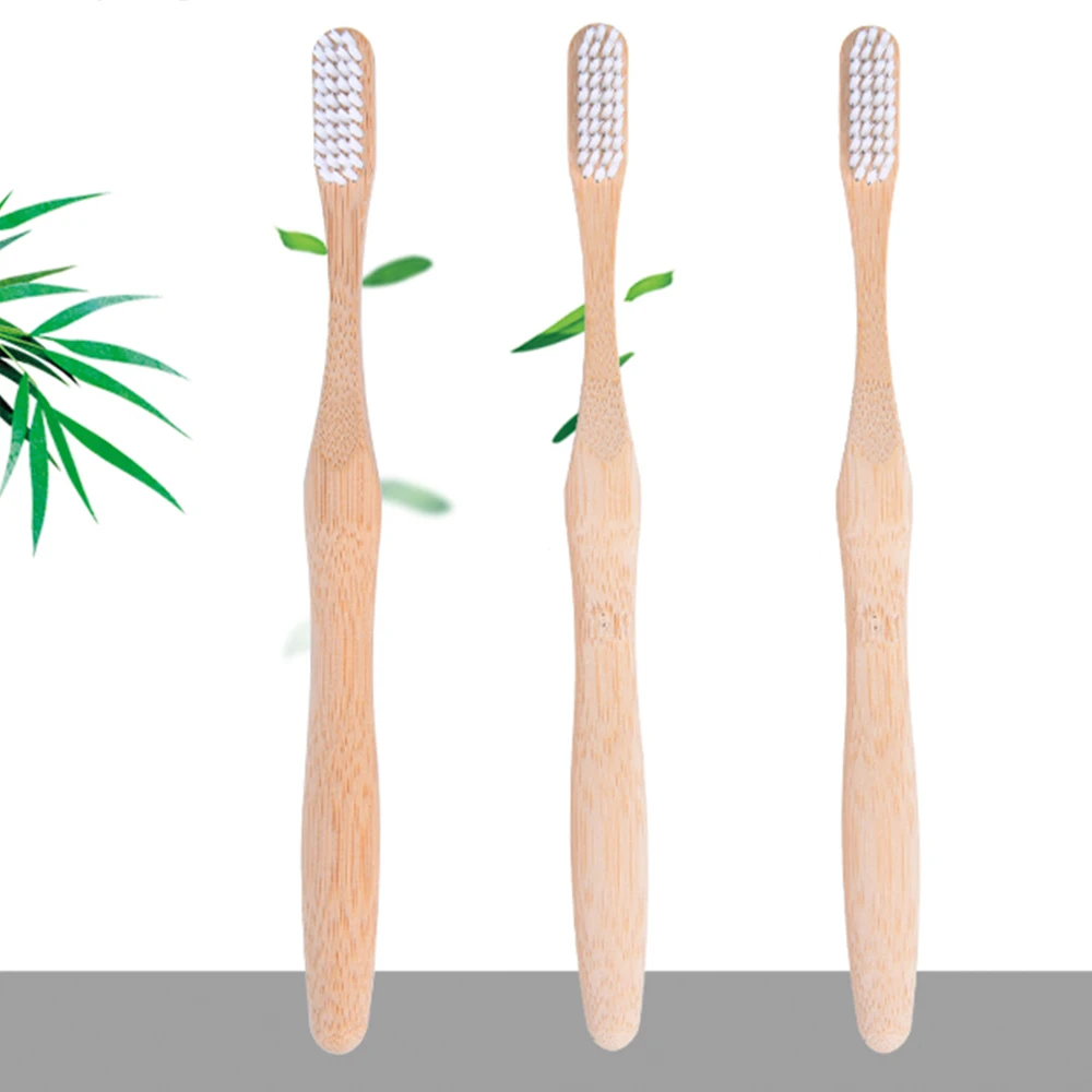 Original Pick Wood Paste Dispenser Floss Bamboo Cushion Brush Wide Tooth Comb Set