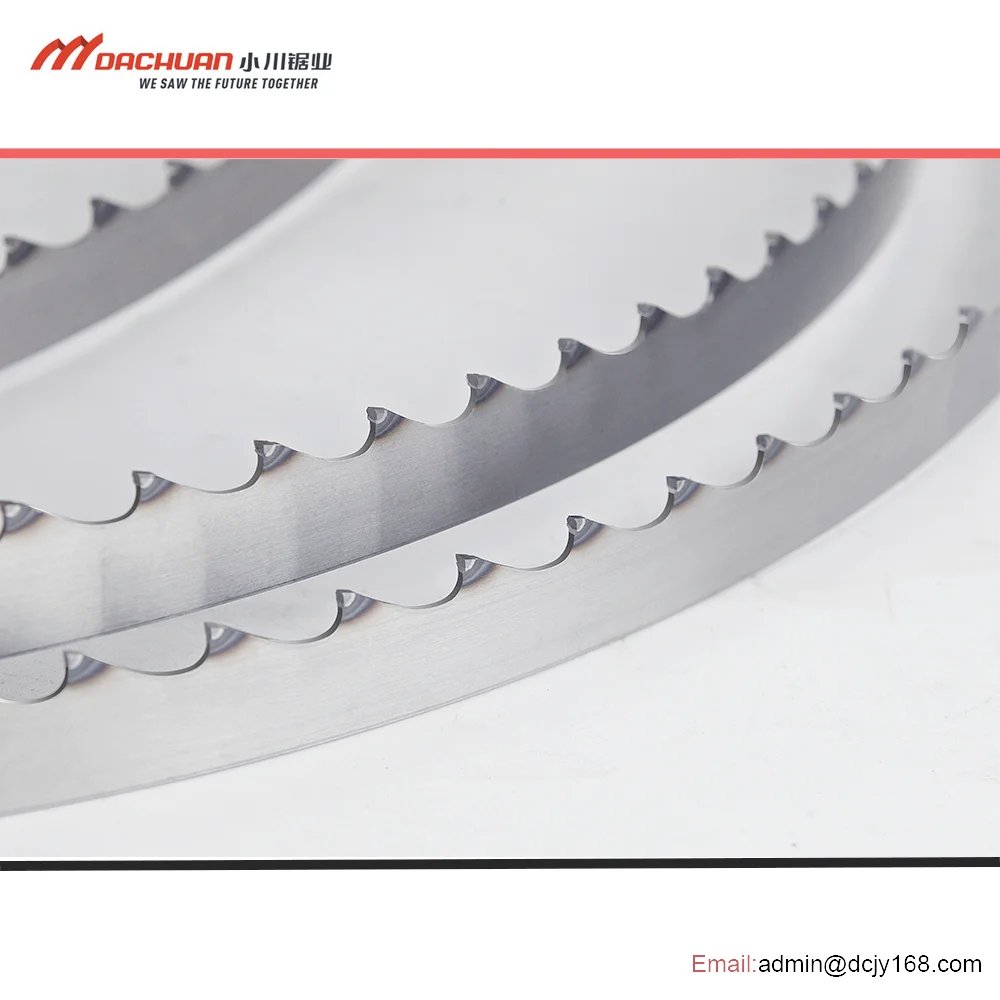 20mm Tungsten carbide tipped wood band saw blade for CNC curve saw machine