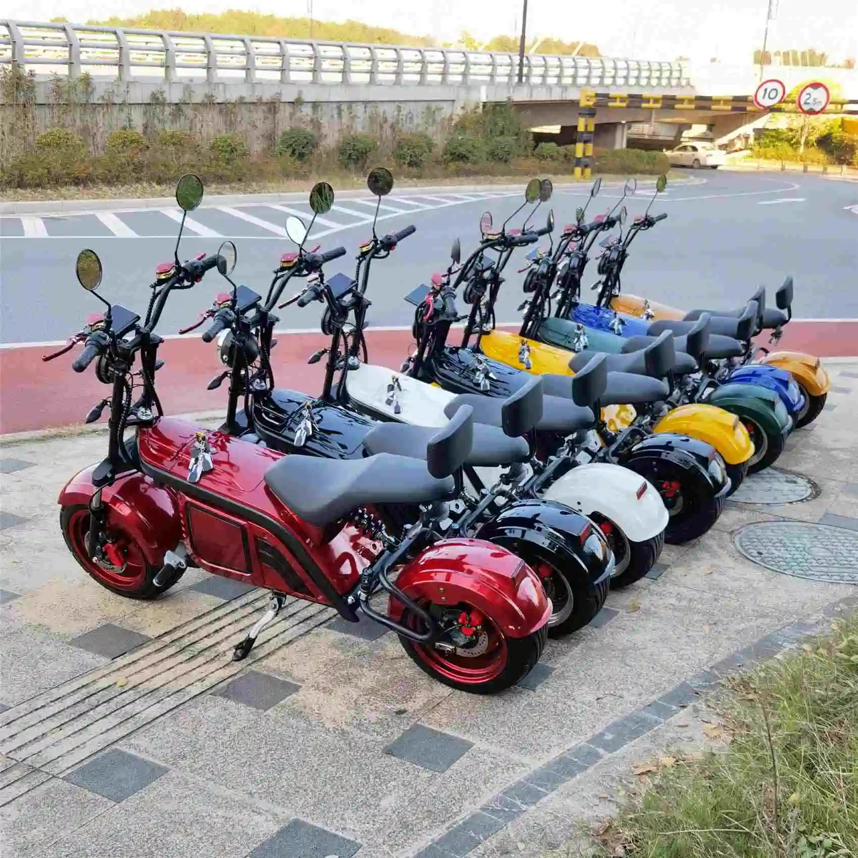 Factory Supply 2 Wheels Self- Balancing Electric Scooters With Led Light