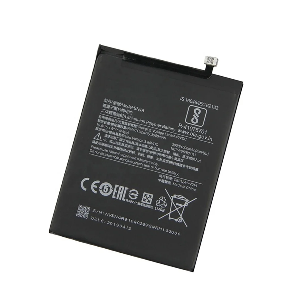 smartphone battery BN4A for Xiaomi Redmi Note 7 / Note 7 Pro mobile batteries
