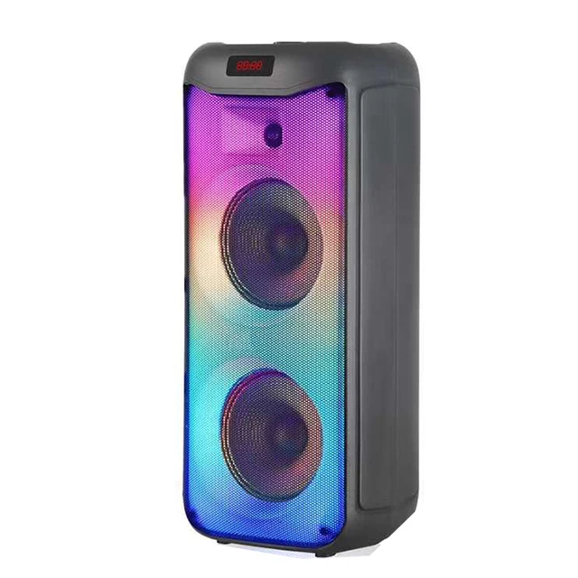 NDR-1008 High level TWS Big Partybox 110 outdoor wireless blue tooth 5.0 dual 8 inch portable blue-tooh speakers party speaker