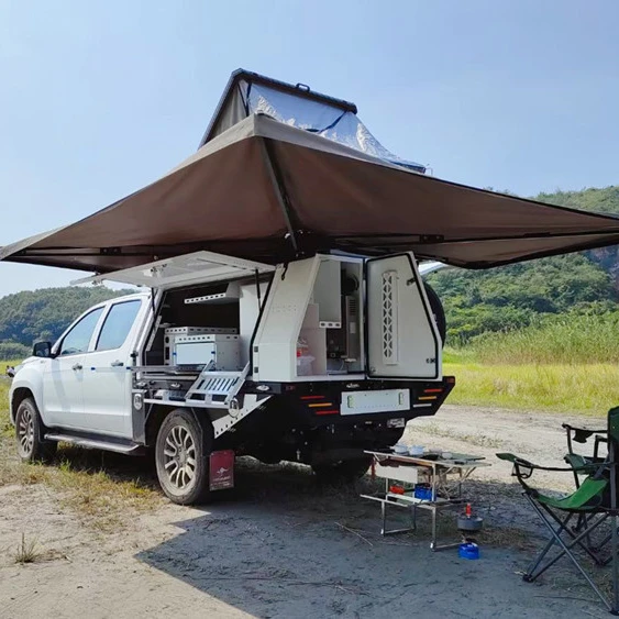 Уличный навес 4WD для кемпинга и автомобиля, 270 градусов, навес Foxwing, выдвижной автомобильный навес, 270 навес