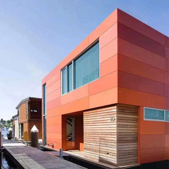 China Factory Price 6-24mm Multi Color Fireproof and Waterproof Prefabricated Fiber Cement Board